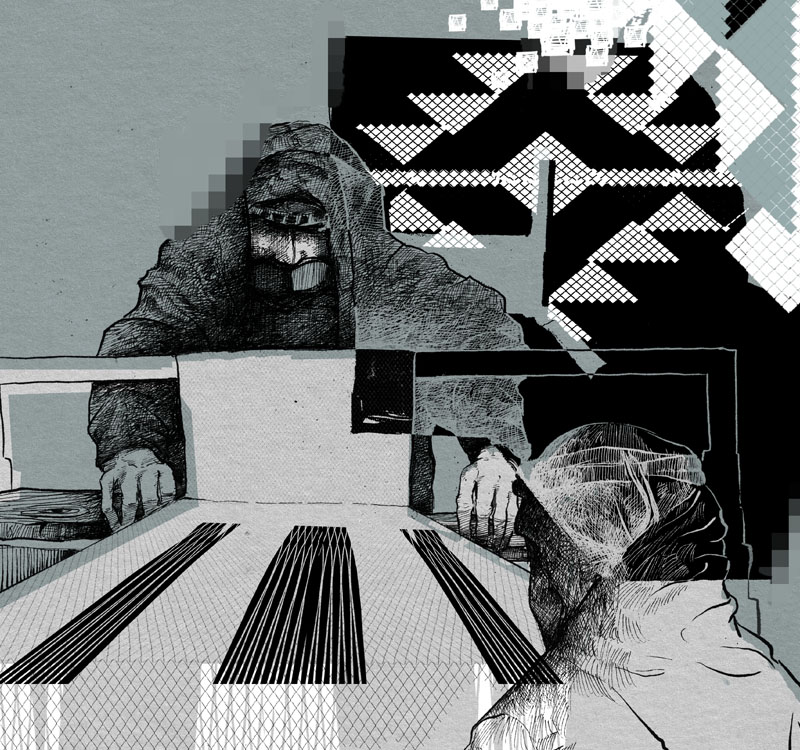 Al Sadu patterns by Sasan, Abu Dhabi