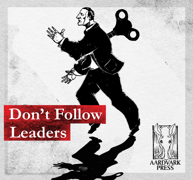 Don't follow leaders Illustration
