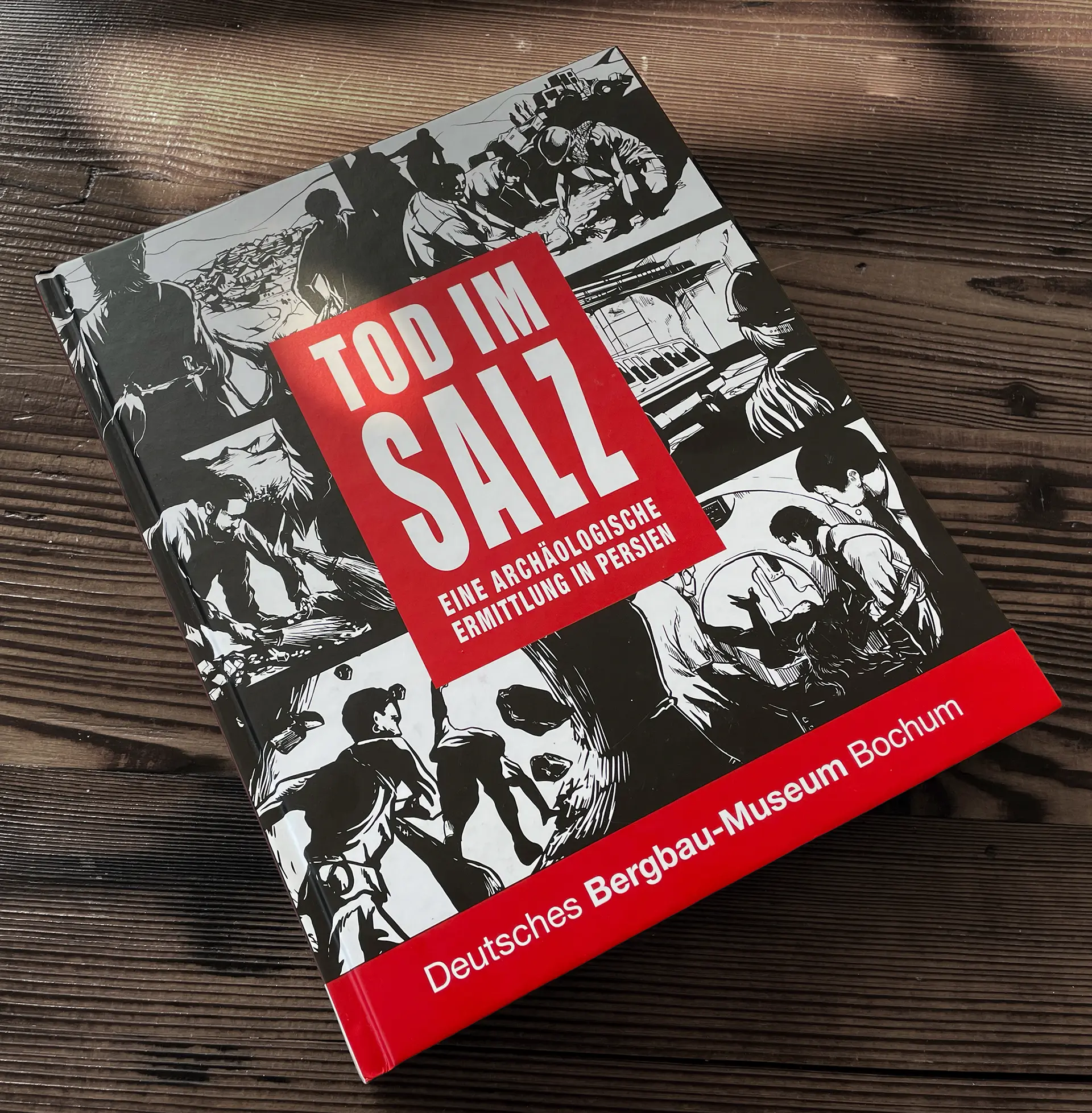 Graphic novel publication "Tod im Salz"